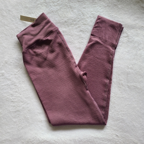 PINK Victoria's Secret Pants - Victoria's Secret Pink Active Thermal/Waffle leggings Size Large NWT